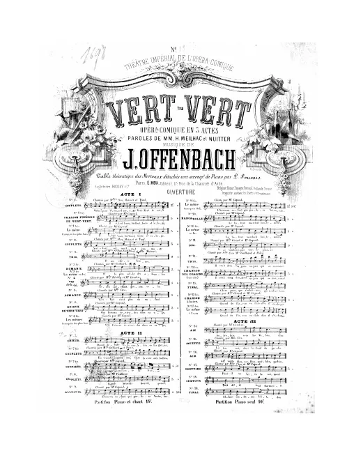 No.13 bis , Chanson à boire: "Quand du flacon en flots d'or il s'échappe" (Act II, No.13b)