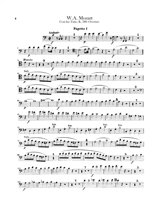 Bassoon 1, 2