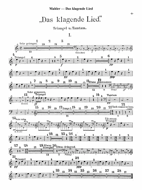 Triangle/Tam-Tam (Onstage)