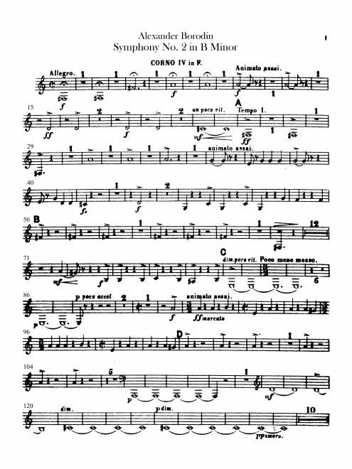 Horn 4 (F)