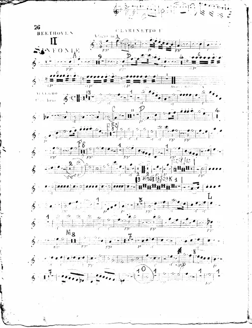 Clarinet 1, 2 (A)