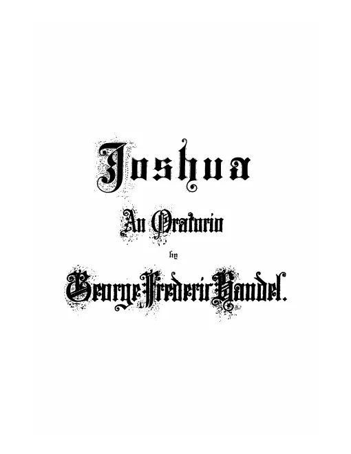 17. Josua (1863)
