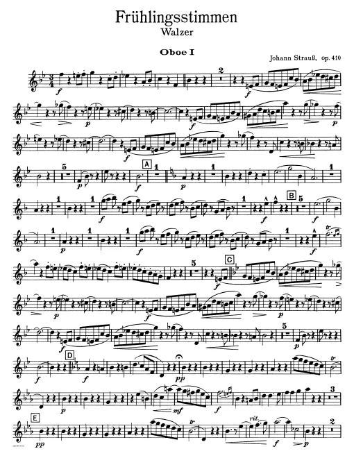 Oboes 1, 2