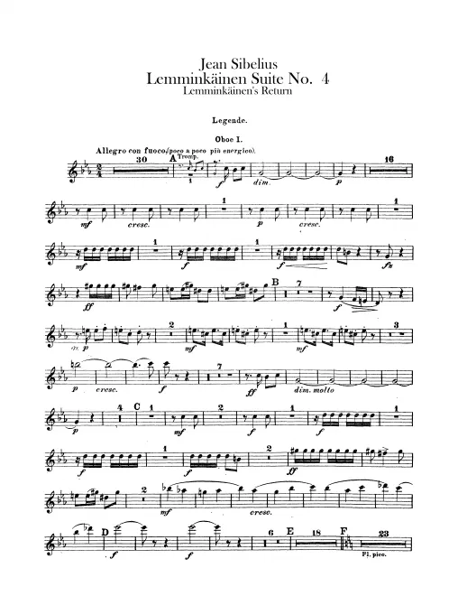 Oboe 1, 2