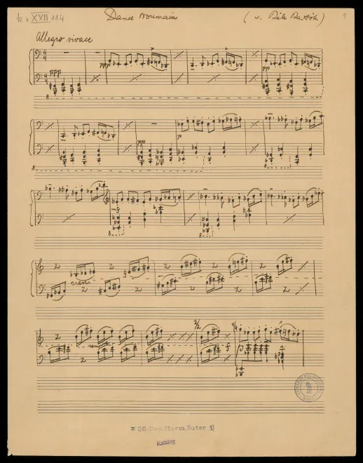 1. Allegro vivace