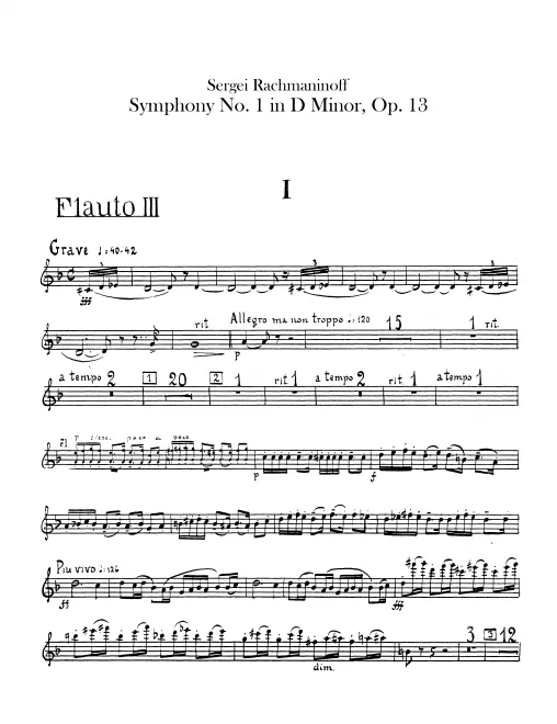 Flute 3/Piccolo