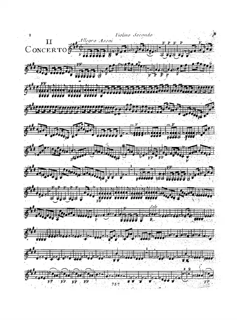 Violins II