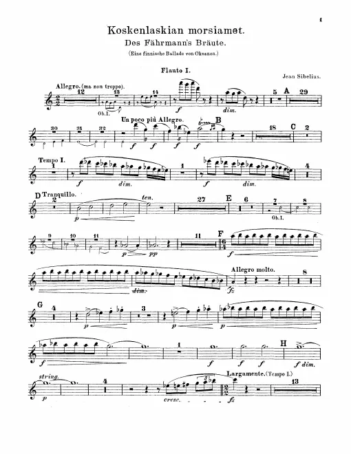 Flute 1, 2