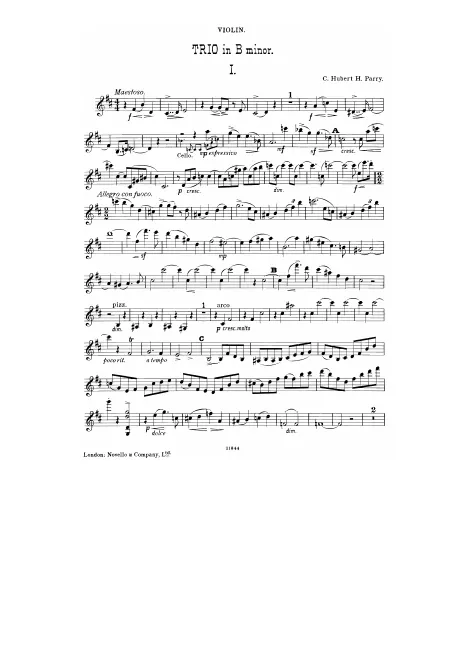 Violin part