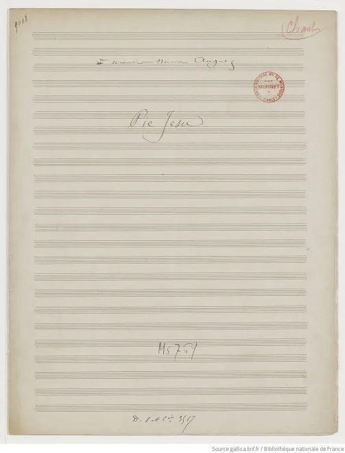 Choral Score