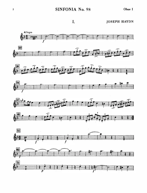 Oboe 1, 2