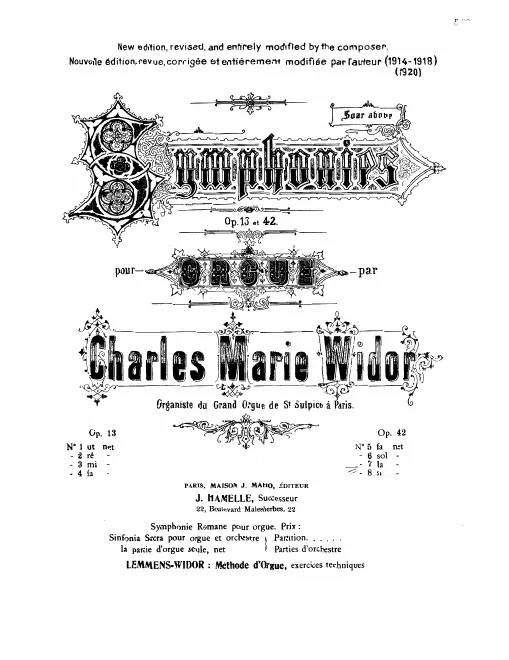 Complete Score (1918 revision)