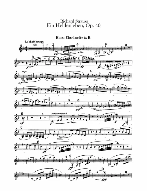 Bass Clarinet (B)
