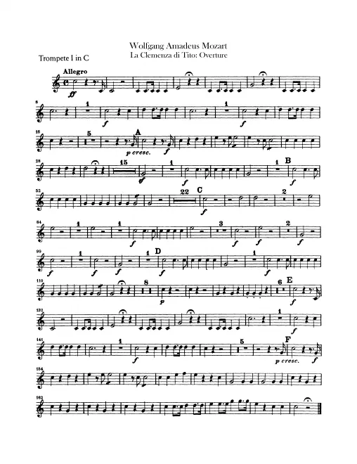 Trumpet 1, 2 (C)