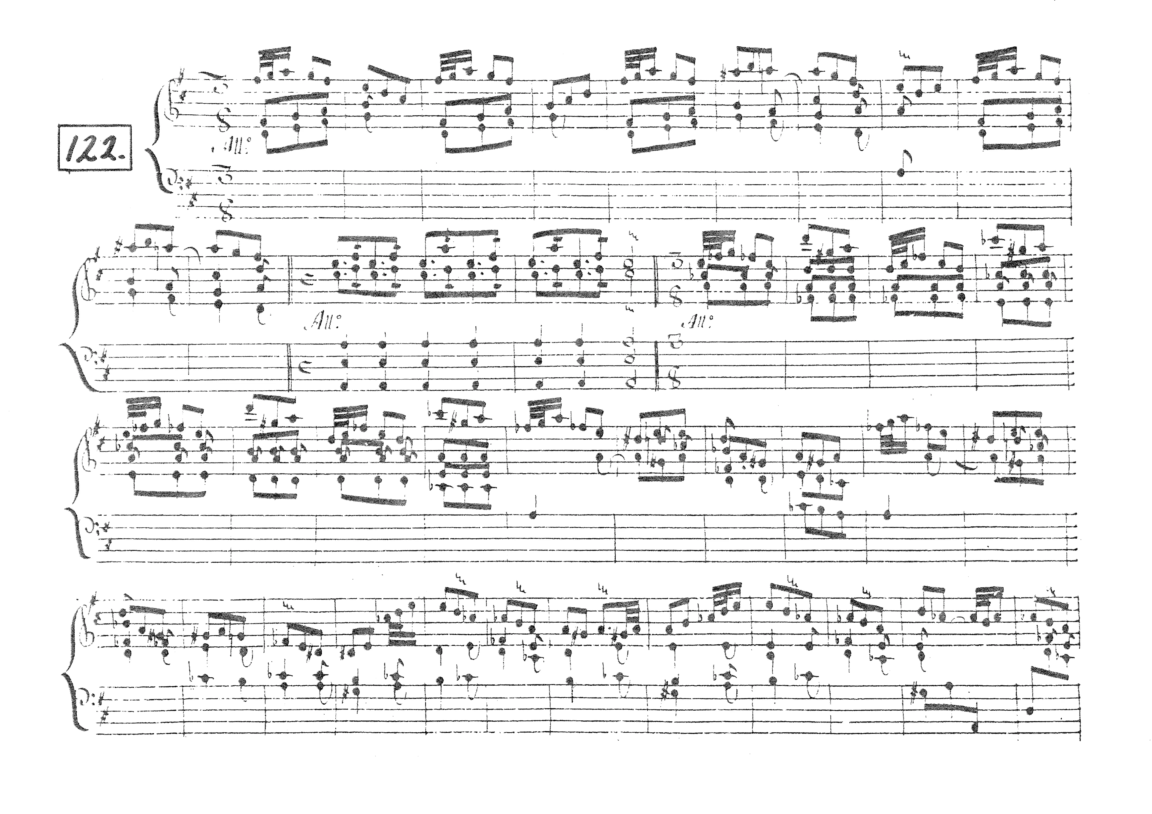 Complete Score (facsimile scan)