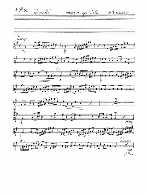 Oboe 1, 2