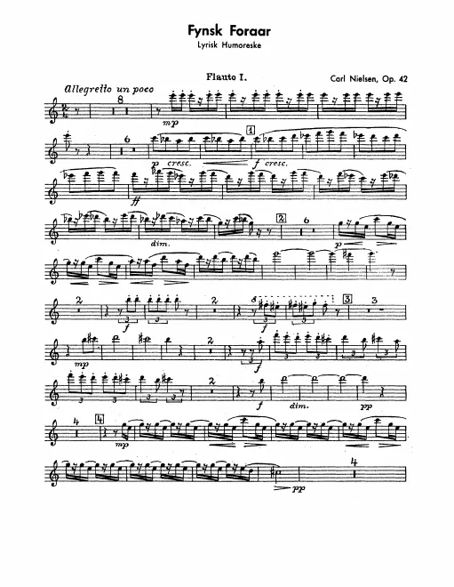 Flute 1, 2/Piccolo