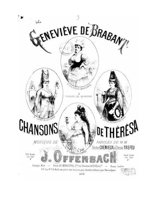 No.3, Couplets des reproches: "Je n'sais pas quell' mouch' sous chagrine" (D major)