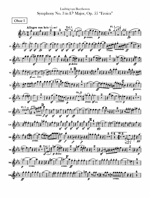 Oboe 1, 2
