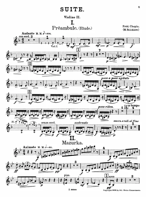 Violins II