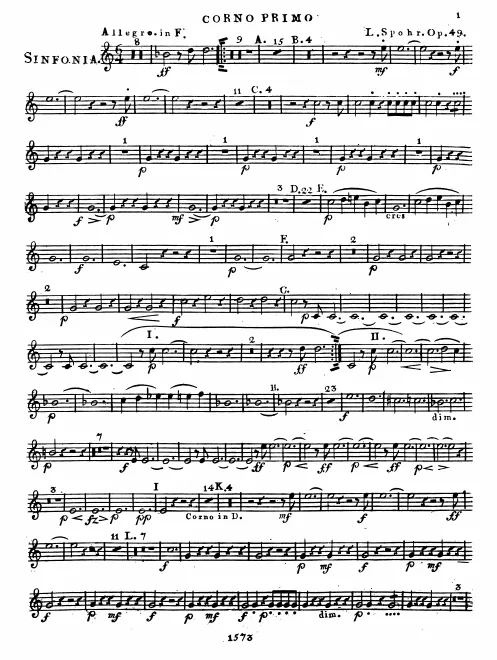 Horn 1, 2 (F/D/B)