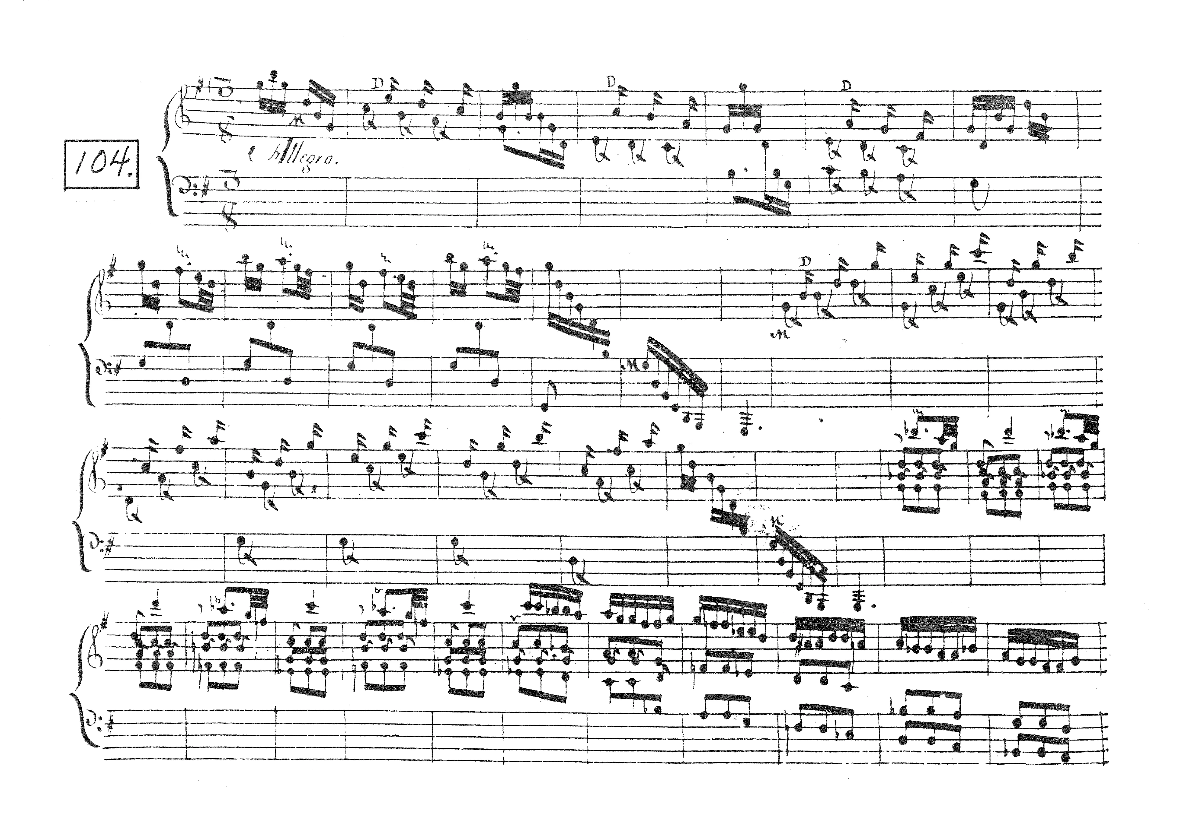 Complete Score (facsimile scan)