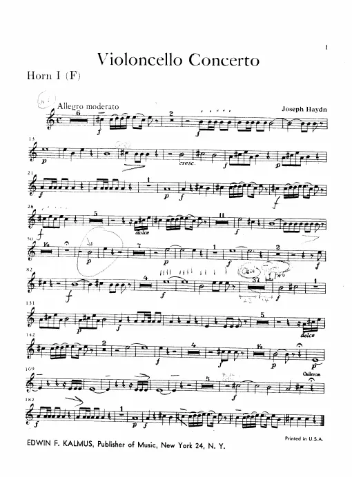 Horn 1, 2 (F)