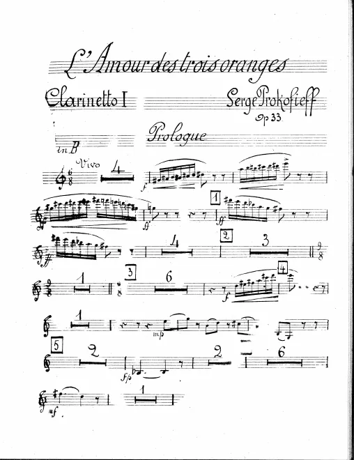 Clarinet 1 (B/A)