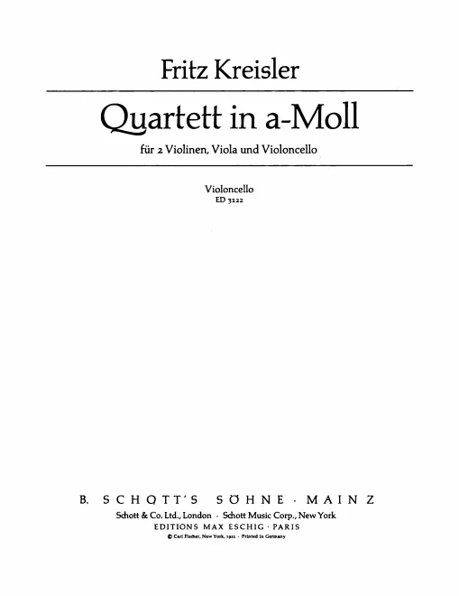 Cello Part