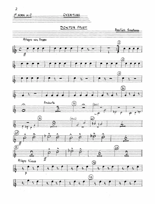 Horn 1, 2 (C)