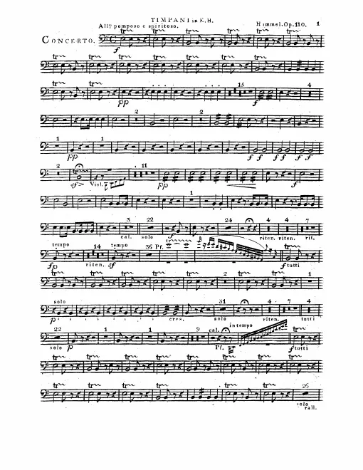 Timpani