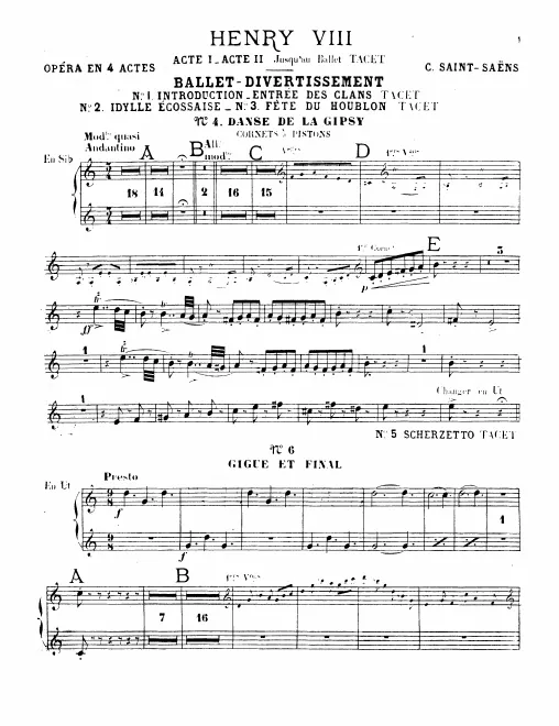 Cornet 1/2 (E)