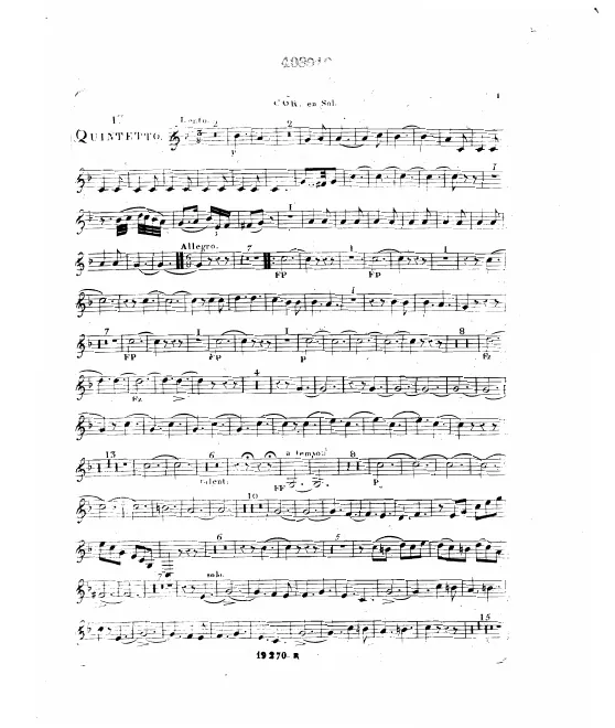 Horn (in G, F)