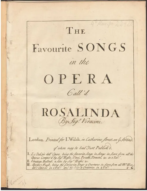 Complete Score (6 Songs)