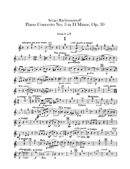 Horn 1 (F)