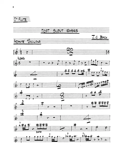 Flute 1, 2