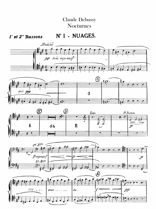 Bassoon 1/2, 3