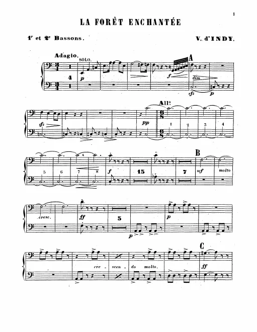 Bassoon 1/2, 3