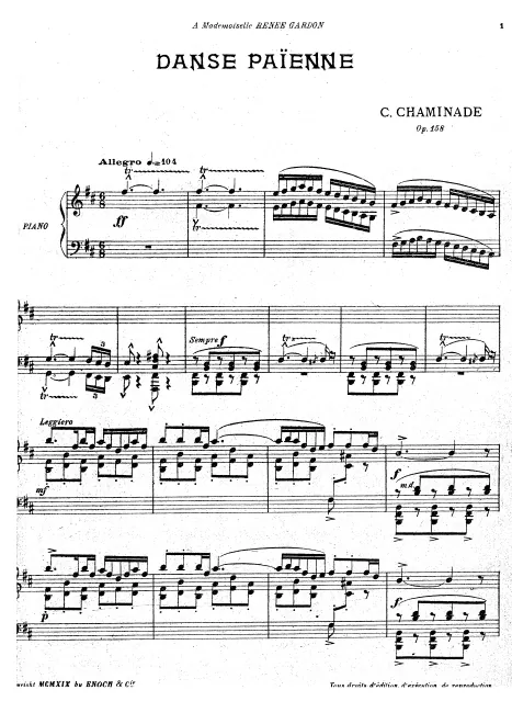 Complete Score (monochrome version)