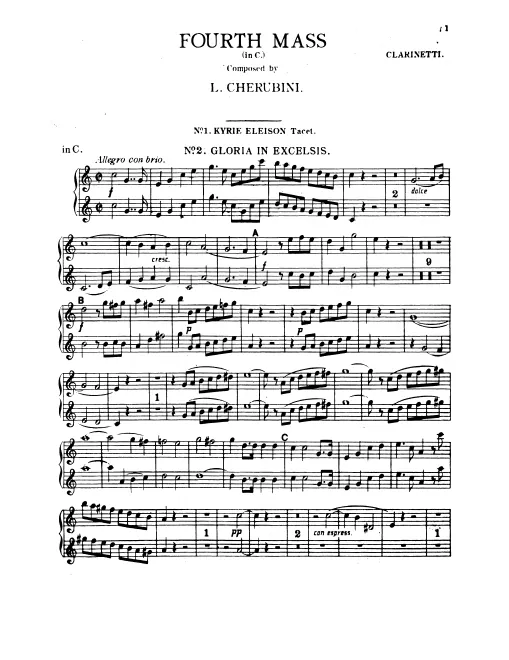 Clarinet 1/2