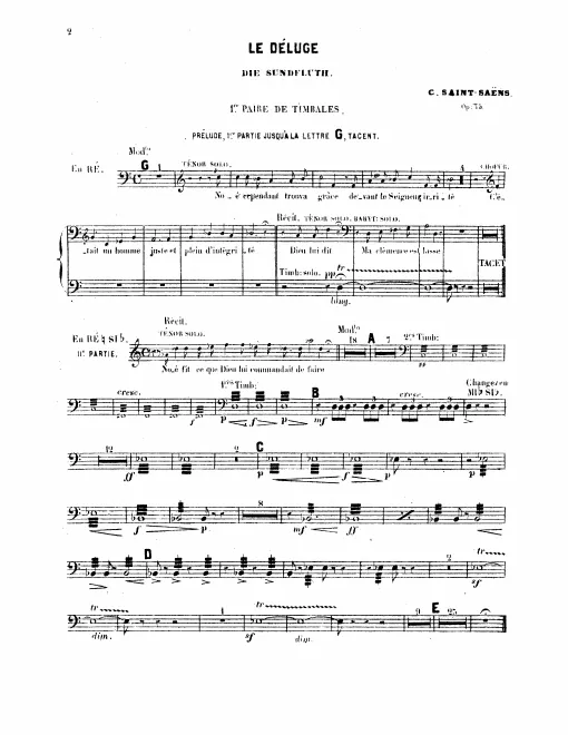 Timpani 1, 2