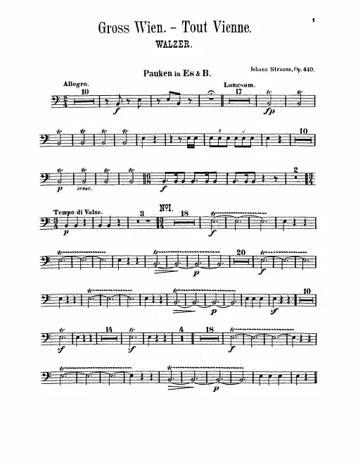 Timpani/Bass Drum, Snare Drum