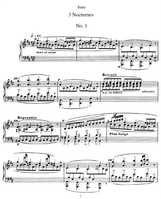 Nocturnes Nos.1-3