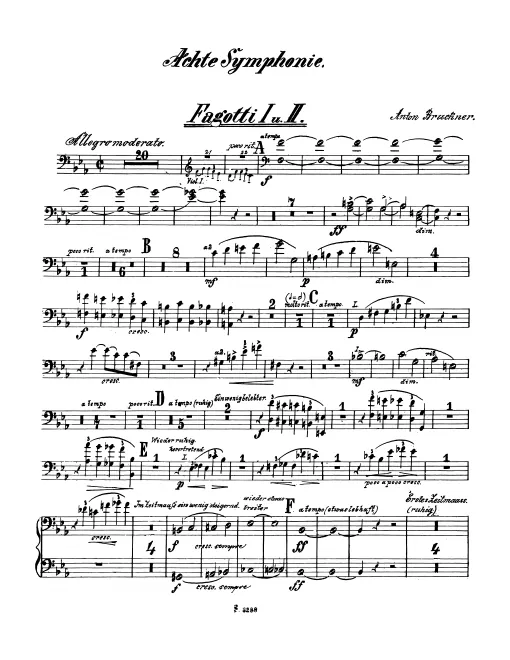 Bassoon 1/2, 3/Contrabassoon