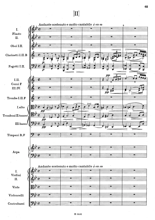 2. Andante sostenuto e molto cantabile