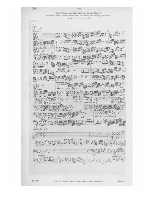 4. Chorus: 'Omnes generationes' 5. Aria: 'Quia fecit mihi magna'