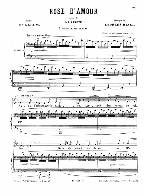 Complete Score (D minor: medium voice and piano)