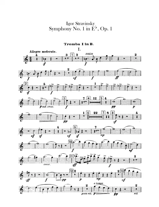 Trumpet 1, 2, 3 (B♭, A)