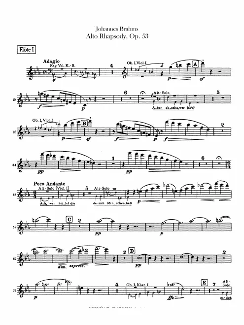 Flute 1, 2