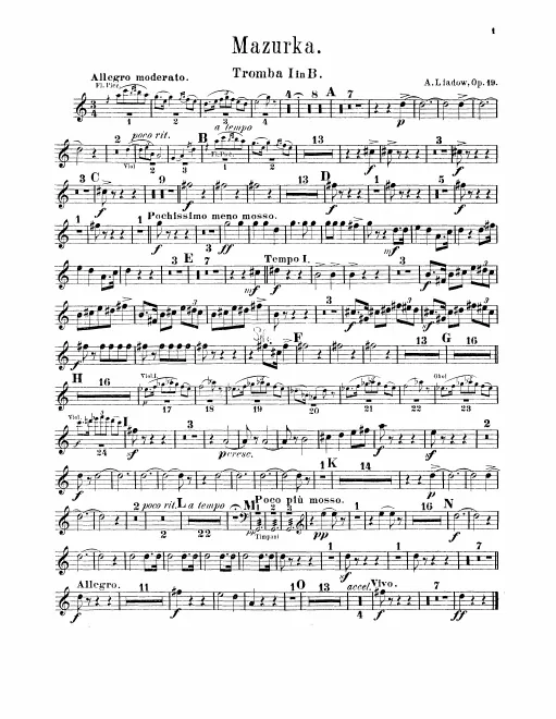 Trumpet 1, 2 (B)